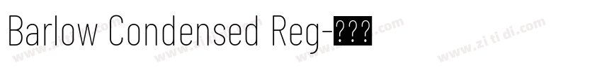 Barlow Condensed Reg字体转换 Barlow Condensed Reg字体转换